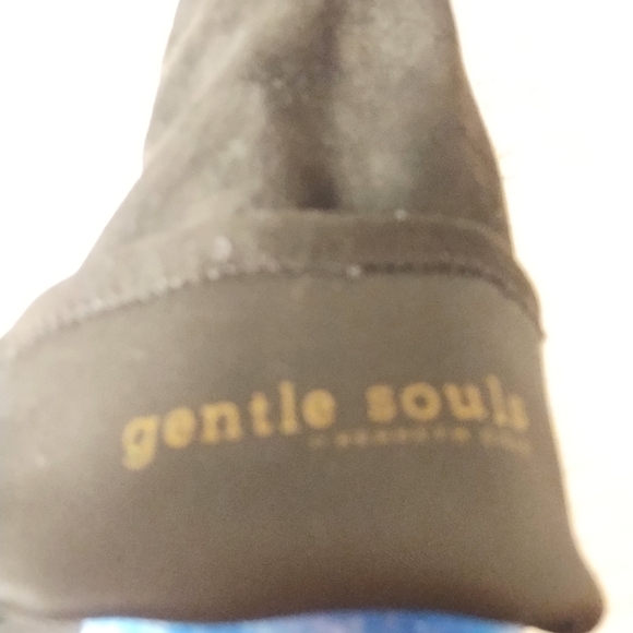 Kenneth cole gentle souls black suede stretch Emma  boot (nwot) SIZE 7M womens - Picture 5 of 6